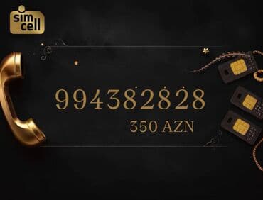 Nömrə: ( 099 ) ( 4382828 ), Yeni