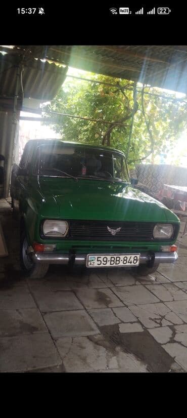 lada vaz 2108: Model: Moskvich 412 (sedan) Rəng: tünd yaşıl Ban növü: 4 qapılı sedan — 3