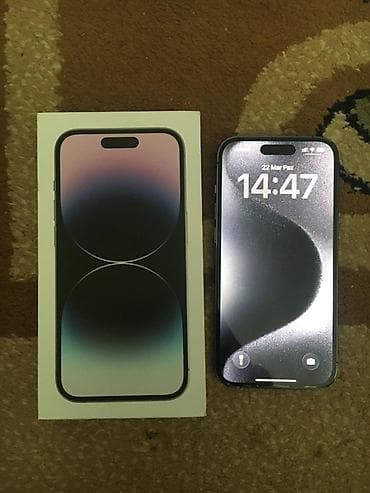 iphone 13 pro qiymət: IPhone 14 Pro, Deep Purple, Face ID — 2