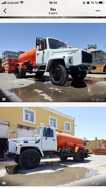 Vakuum kanalizasiya maşını – GAZ əsaslı şassi üzərində - Avtomobil — 5