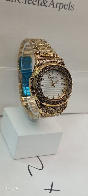 1 qr qızıl qiyməti: Yeni, Qol saatı, Patek Phillipe, rəng - Qızılı — 1