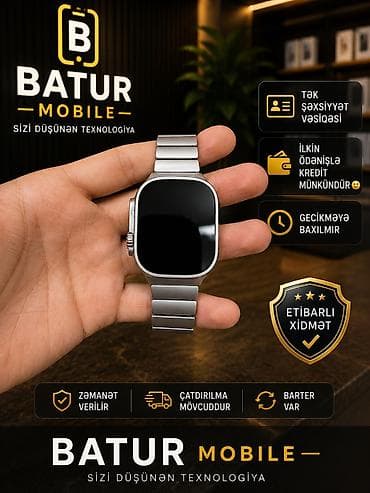 Мобильные телефоны и аксессуары: Smart saat ultra 2 

ciziq bele yoxdur — 1