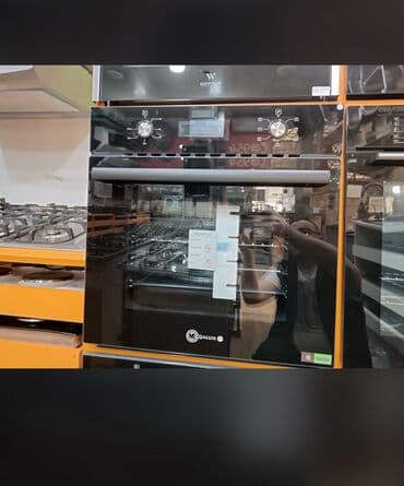 ankastre soba: Духовка Электрическая, цвет - Черный, Встраиваемая, Новый — 1