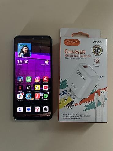 redmi ipad: Redmi Note 12, 128 GB, Barmaq izi, Face ID — 3