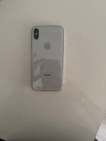iphone 12 pro max vietnam malı: IPhone X, 64 GB, Gümüşü — 1