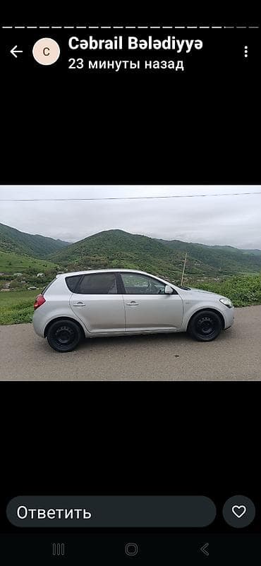 kıa ceed: Kia Ceed hatchback – gümüşü rəng - Kuzov: 5 qapılı hatchback - Rəng — 5