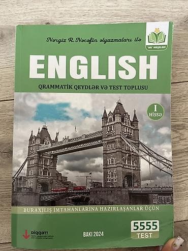 Məhsul: “English – Qrammatik qeydlər və test toplusu (I hissə)” at lalafo.az Məhsul: “English – Qrammatik qeydlər və test toplusu (I hissə)”