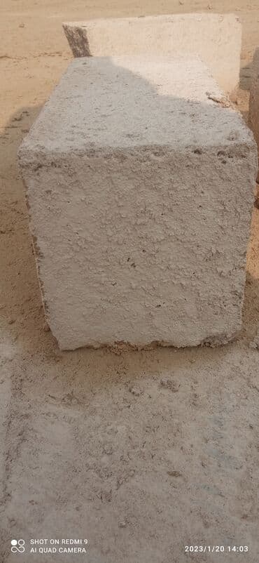 ağ mərmər qəbir daşı: Кубики, 39х19х16 см — 2