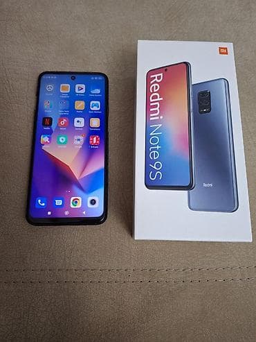 telfon samsuq: Redmi Note 9S, 64 GB, rəng - Mavi, İki sim kartlı — 3