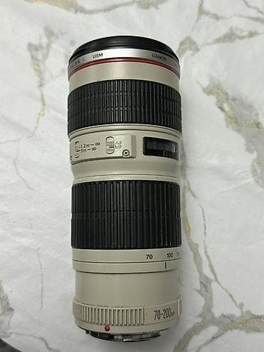 iphone 8 barter var: Canon EF 70-200mm f/4L USM telefoto zum obyektiv - Obyektiv növü — 2