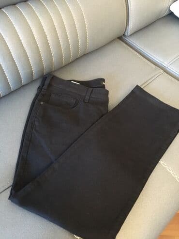 муж подарил жене негра на день рождения: Kişi ücün Mavi Jeans brendinə məxsus qara rəngli cins şalvar. Şalvar — 5