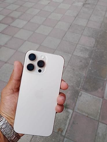 apple mac mini: IPhone 16 Pro Max, Qızılı, Face ID — 1
