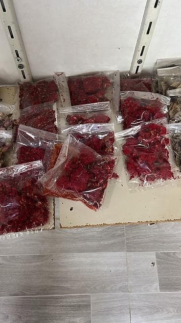 icki qiymetleri: Qurutulmuş bitki çayı qarışıqları və ədviyyatlar – paketlərlə - Gül — 1