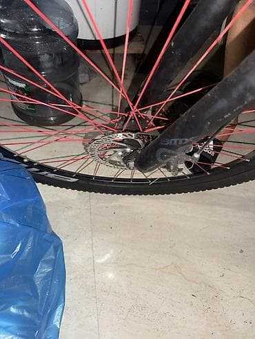 velosiped barter: BMX GTR dağ velosipedi - Rəng: Qara/qırmızı kombinasiya - Çərçivə — 8