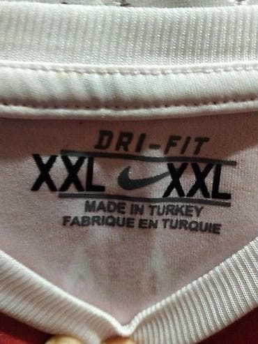 yun şarf: Futbolka, Nike, 2XL, rəng - Qırmızı — 3