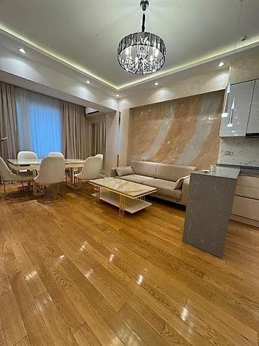 Mənzillər: İcarəyə verilir 3 otaqlı yeni tikili 107 m², Gənclik m. Kateqoriya — 1