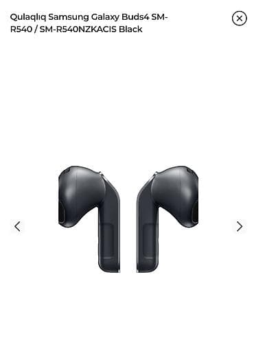 game boy: Samsung Galaxy Buds4 SM-R540 / SM-R540NZKACIS – Qara rəng. Yenidir — 6