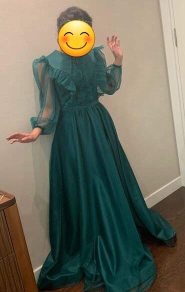 коктейльные платья в баку: Ziyafet donu. Sifarişle bahalı atelyede tikilib. Bir defe geyilib — 2