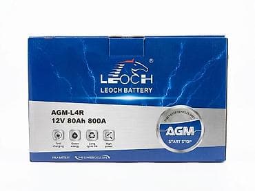 Leoch, 80 ah, Orijinal, Çin, Yeni — 2