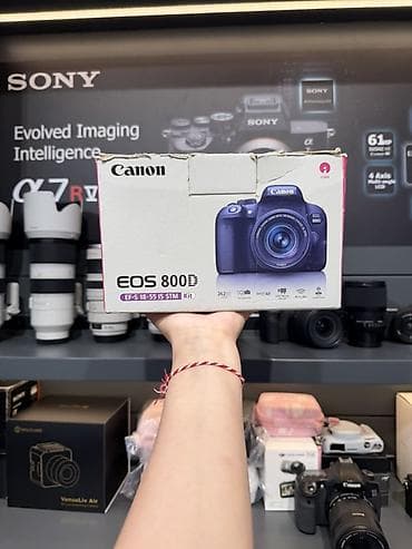 mp: Canon EOS 800D – EF‑S 18‑55mm IS STM Kit - 24.2 MP APS‑C sensor - — 1