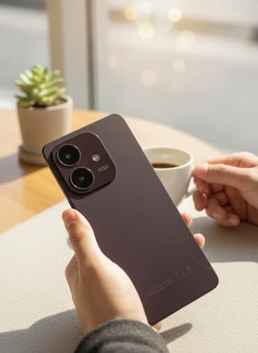 honor 9 lite ekran: Şık dizaynlı smartfon - Rəng: tünd qəhvəyi/bronza arxa panel - Arxa — 1