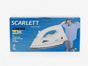 Паровые утюги: SCARLETT YPF-808 buxarlı ütü - Güc: 1200 W - Gərginlik/Frekans: 230 — 4