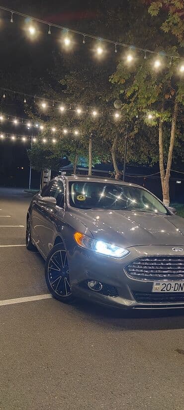 land rover satiş: Ford Fusion sedan - Kuzov: 4 qapılı sedan, tünd boz rəng - Mühərrik — 2