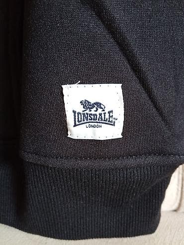 bot kişi: Svitşot, Lonsdale, XL, rəng - Qara — 2