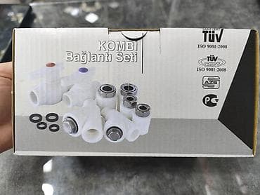 Duş şlanqları: Kombi Bağlantı Seti - Kombi quraşdırılması və radiator xəttlərinin — 1