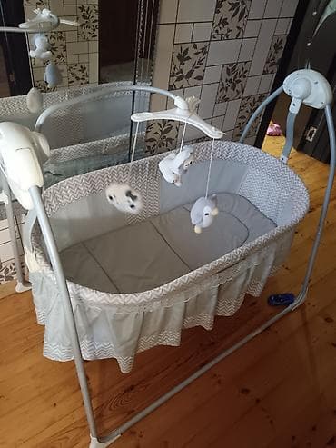 beşiyler: Oğlan və qız üçün, İşlənmiş, Dördbucaq, Beşik, Dəst ilə, Matras ilə, Yellənmə mexanizm ilə — 1