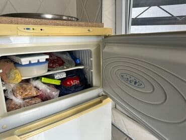 mətbəx sobasi: İşlənmiş 2 qapılı Nord Soyuducu Satılır, rəng - Ağ — 4