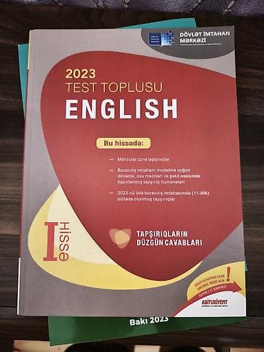 gitara satisi: Məhsul: “Test Toplusu – English” (DİM), Hissə I Xüsusiyyətlər: - Nəşr — 1