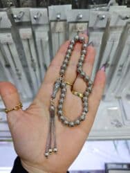 kehraba tesbeh: Gümüş təsbeh kolleksiyası.qiymet 100 m.dan baslayir - Material: gümüş — 22