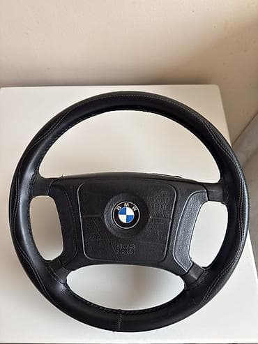 multi sukan: BMW sükan çarxı – SRS Airbag ilə - Orijinal BMW sükan çarxı, mərkəzdə — 1