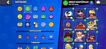 mikrofon satışı: Brawl Stars oyun hesabı Hesab 2019 da açılıb içine cox pul vurulubdu — 8
