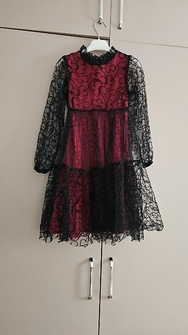 Детская одежда и обувь: Детское платье, Праздничное, 3 - 4 года — 2