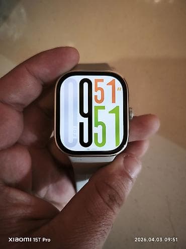 karaoke mikrofon bluetooth: Smart saat, Redmi, Sensor ekran, rəng - Boz — 1