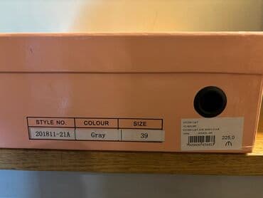 Çəkmələr: Ölçü: 39, İşlənmiş — 5