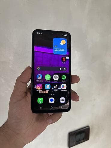 Samsung Galaxy A54 5G, 128 GB, rəng - Qara, Face ID