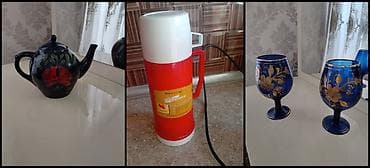 Yeni, rəng - Qara, Dəm caydanı, Keramika, 1 l