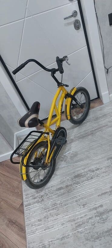 shimano velosipedi: İşlənmiş İki təkərli Uşaq velosipedi 16", sürətlərin sayı: 1, Ünvandan götürmə, Ödənişli çatdırılma — 8