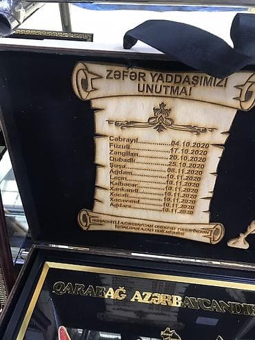 19 litre su: Hedıyyelık tablo gozel el ısıdır! Oz qutusu var ! 
🚗catdırılma var — 2