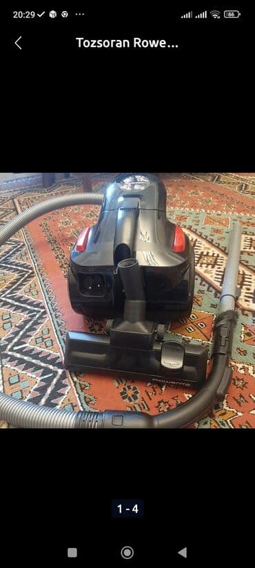 əl ventilyatoru: Tozsoran Rowenta, Quru təmizləmə — 2