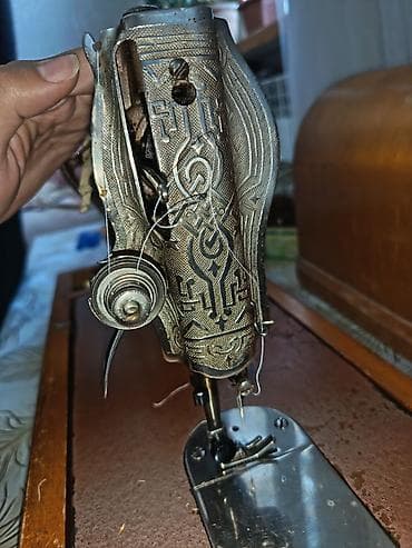 gitara temiri: Məhsul: Mexaniki tikiş maşını (retro/kolleksiya nümunəsi) 1962 il 🔴 — 4