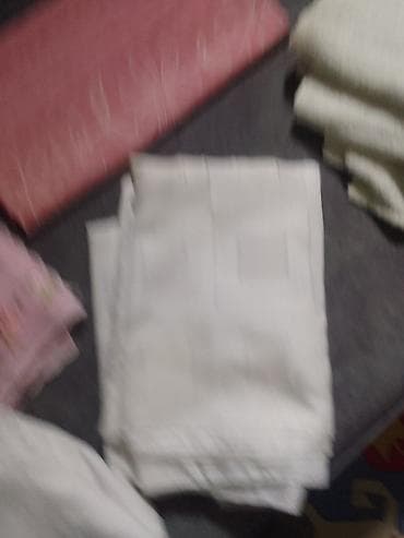 Вазы: Məişət tekstili dəsti - 1 ədəd iri ölçülü ağ frotte dəsmal - 2 ədəd — 6