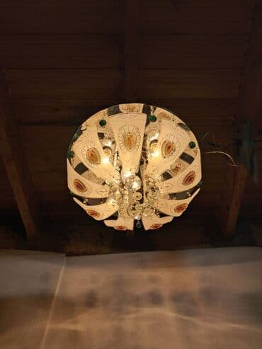 ткани в баку: Люстра, 5 ламп — 9