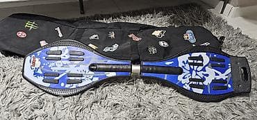 Waveboard/skateboard tipli iki platformalı slayder lövhə + daşıma