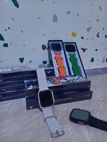 Yeni, Smart saat, Apple, Kamera, rəng - Qara