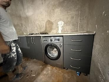 Mətbəx üçün kombo modullu dəst - Tərkib: lavabo üçün yuva (solda