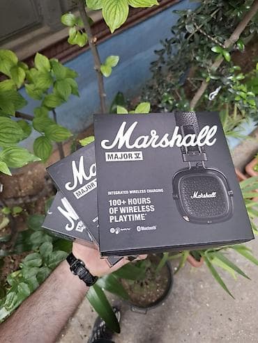 hoco qulaqlıq: Marshall major v Originaldir barkoddarı şəkildə var. Qüsur olarsa — 1